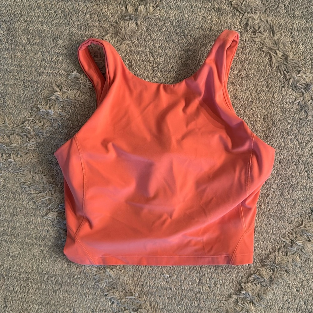 Lululemon Align High-Neck Tank Top in size 8 – raspberry cream